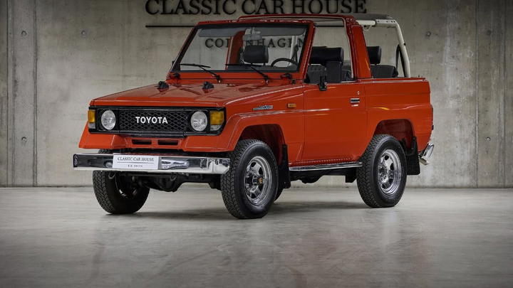 Toyota Landcruiser J70‑serie Convertilble